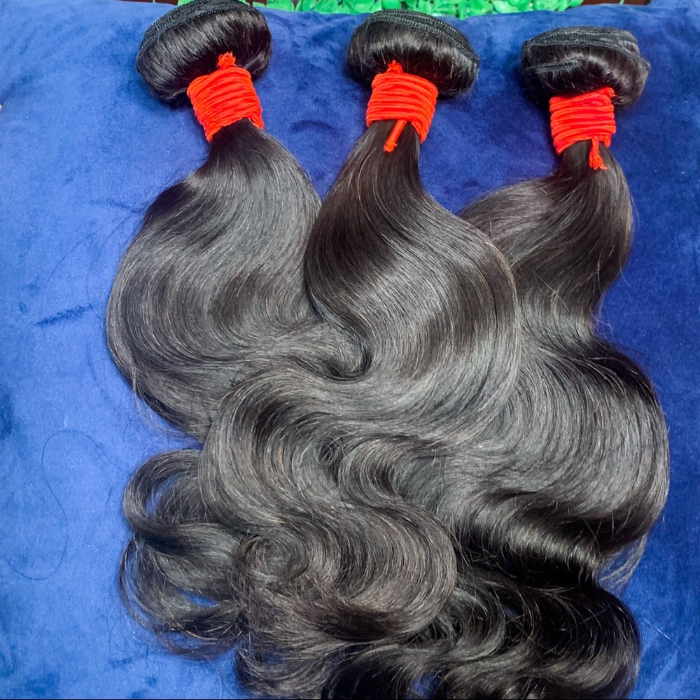RAW VIRGIN HAIR ♥️ 100% human hair 3 bundle deal